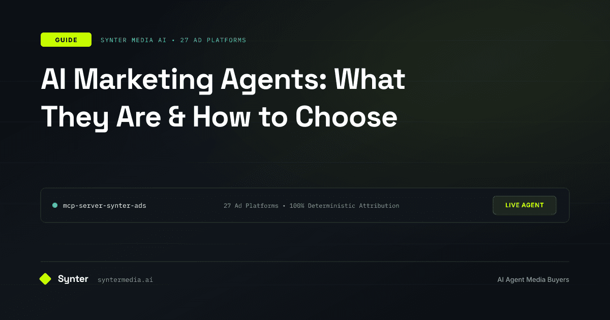 AI Marketing Agents: What They Are & How to Choose