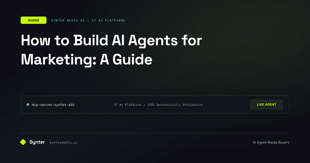 How to Build AI Agents for Marketing: A Guide