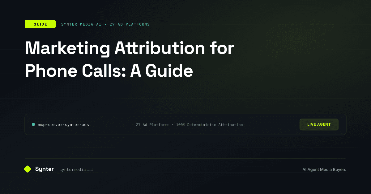 Marketing Attribution for Phone Calls: A Guide