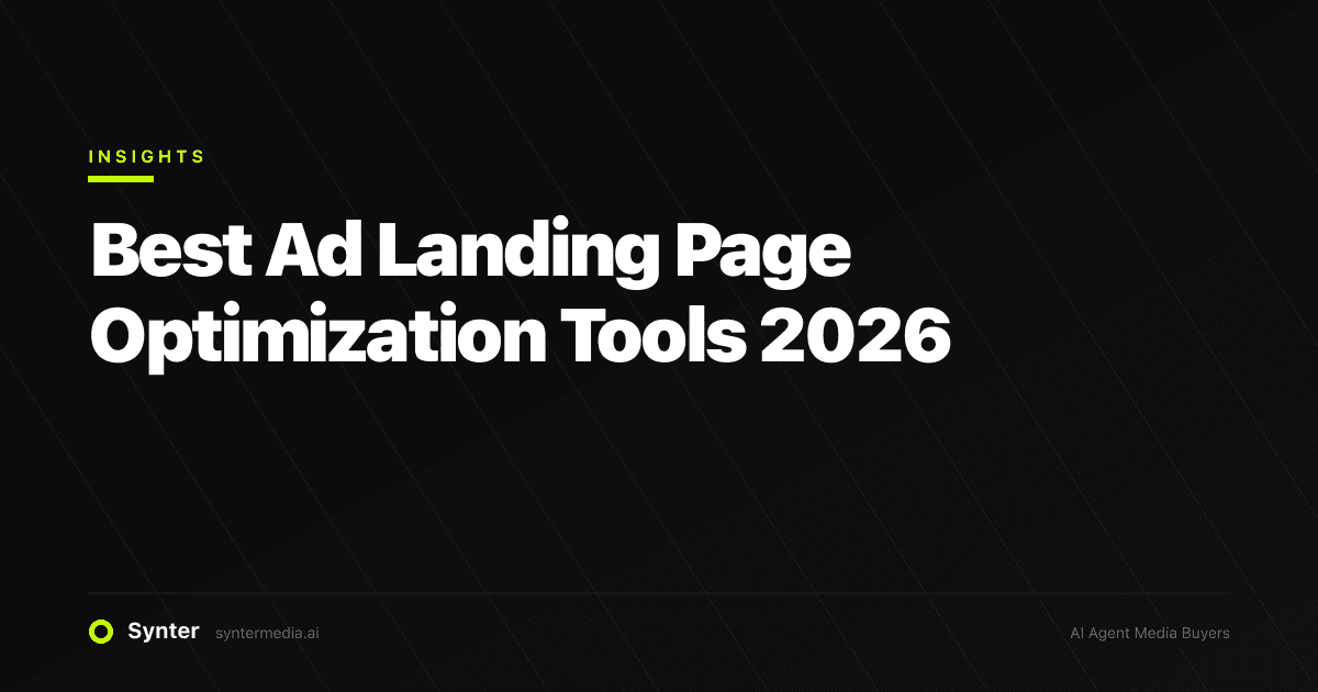 Best Ad Landing Page Optimization Tools 2026