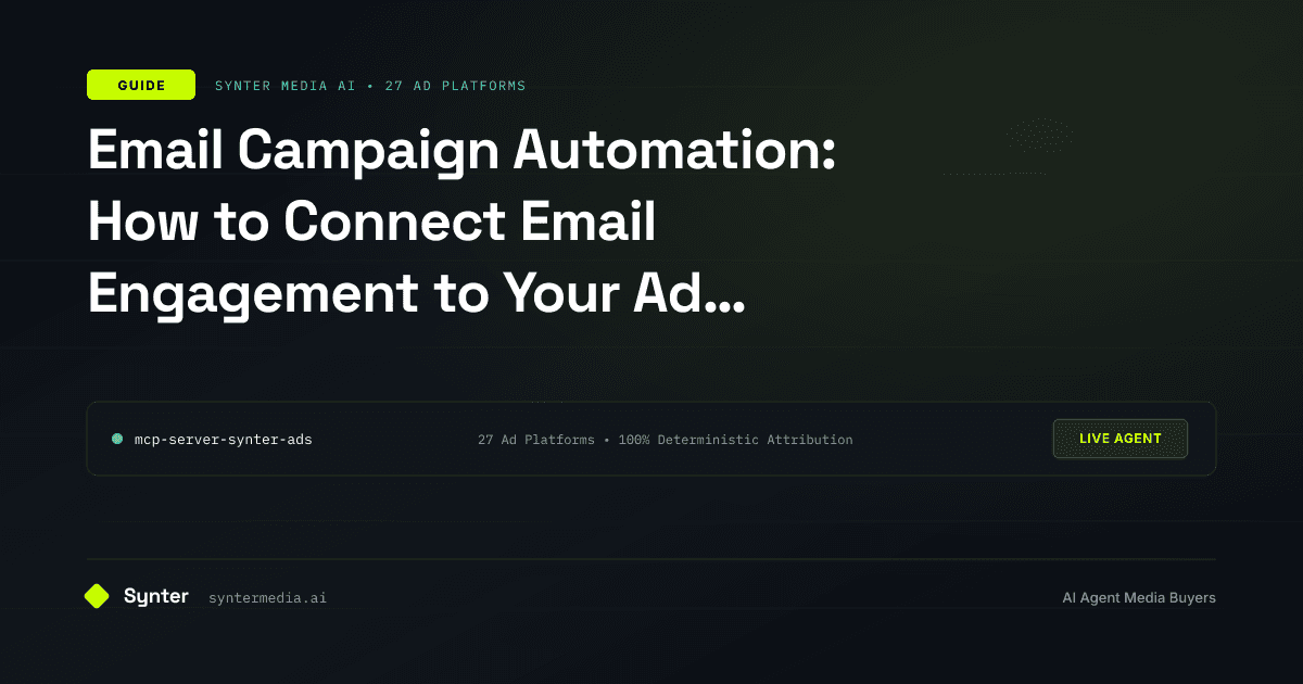 Email Campaign Automation: How to Connect Email Engagement to Your Ad Campaigns