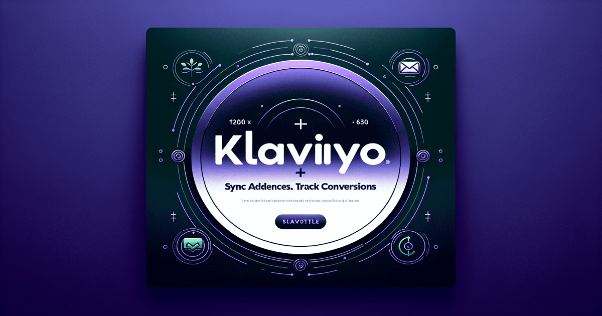 Klaviyo + Synter: Sync Ad Audiences and Track Conversions Across Every Channel